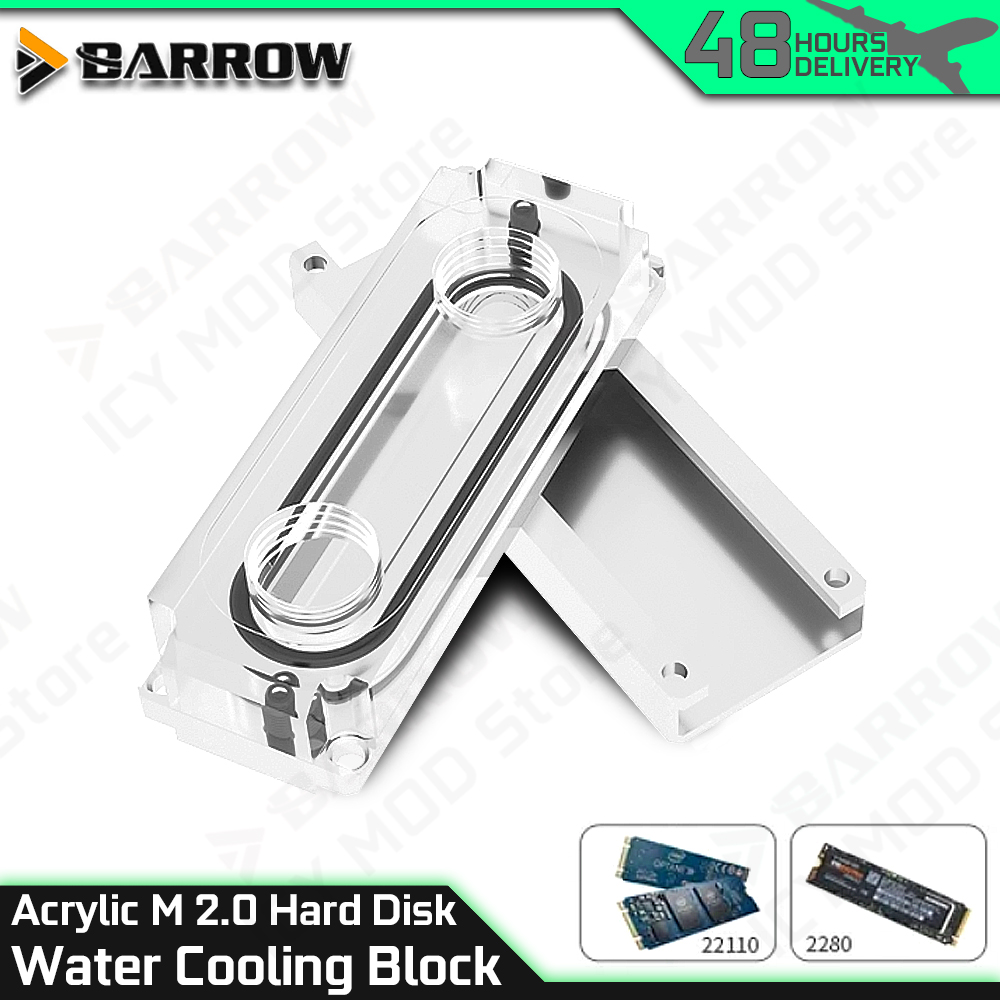 Pc Gaming Liquid - Твердотельный диск Barrow M2, водяной охладитель,