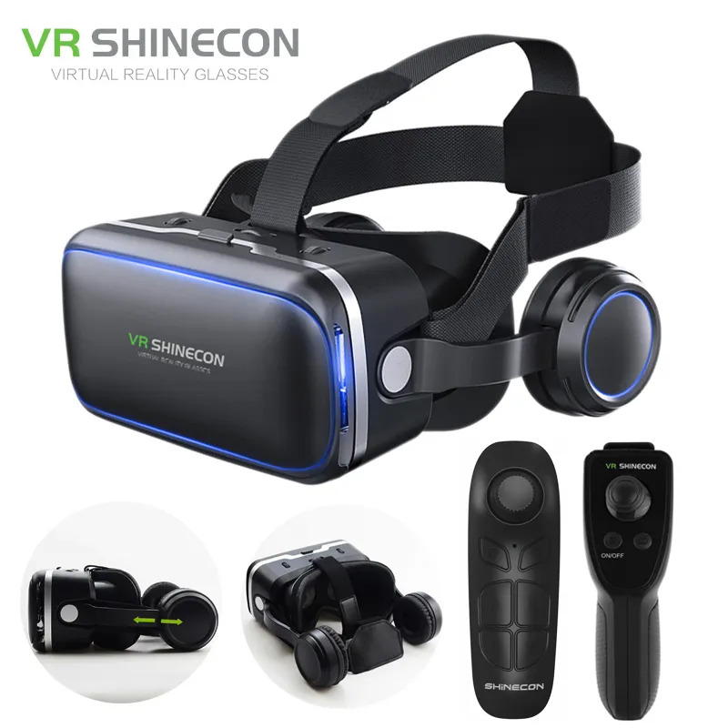 Vr Headset Pc - Стереогарнитура VR Shinecon 6,0, шлем виртуальной